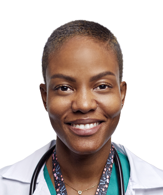 Portrait of a female doctor smiling